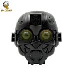 Motorcycle Full Aluminum White Yellow Spotlight Reflector Lamp
