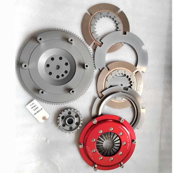 7.25'' 4140 Steel Twin Plate Racing Clutch Kits Fit Mitsubishi Lancer 1.8 CE