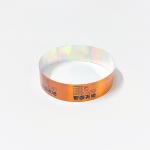 Tear Resistant Tyvek Event Wristbands , Lightweight Paper Wrist Bracelets
