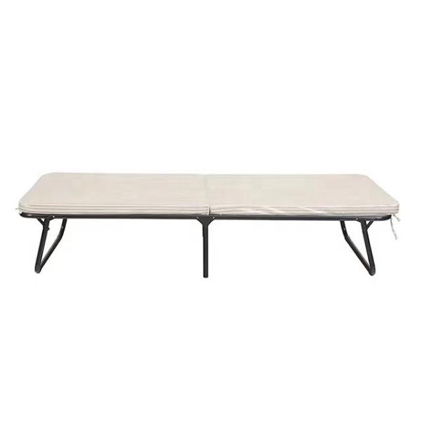 Coastal Design Simple Foldable Metal Bed for Hospital or Hotel Delivery Time 30