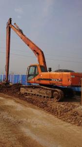 Wholesale Dawoo Used 21 Meters Long Boom Excavator Doosan DH300 Excavator 1.1m3 Bucket Capacity from china suppliers