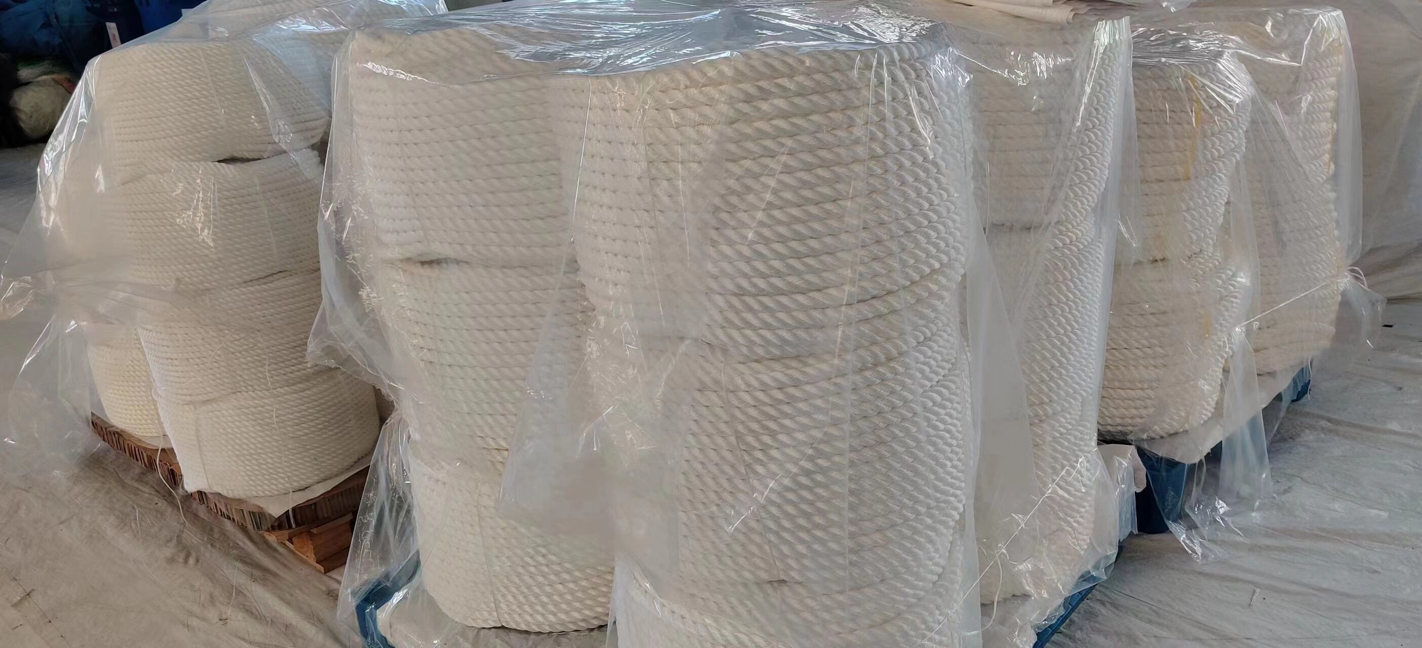 12mmx220m 3 Strand Nylon Rope Polyamide Rope For Yacht Boat