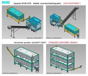 Wholesale Mobile Concrete Batching Plant Volumetric Batching Plant Portable On site Fast Moving from china suppliers