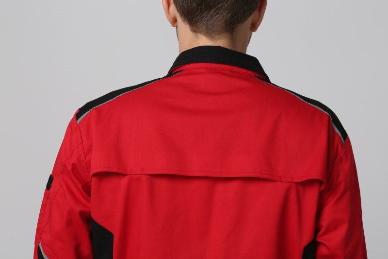 YKK Zipper 250gsm Multi Pocket Work Jacket , 65% Polyester Auto Repair Workwear