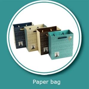 Wholesale Matte lamination paper shopping bags gift paper bag with handle design from china suppliers