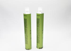 Wholesale Customized Length Empty Metal Paint Tubes , Hair Colour Tube Sealed Opening Diameter 28MM from china suppliers