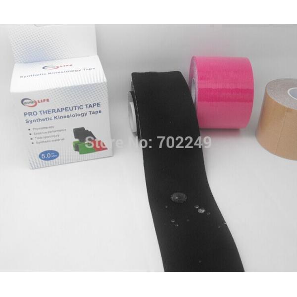 Strong Durable 5cm X 5m Waterproof Athletic PRO Synthetic Elastic Reflective Tape Muscle Therapeutic Sports Kinesiology Tape