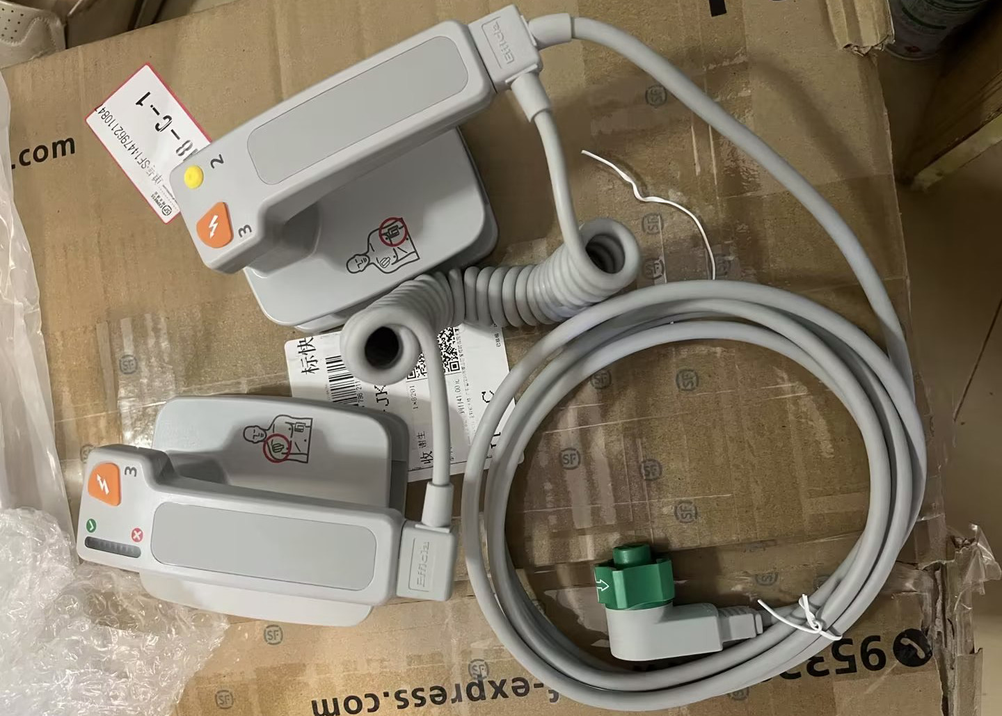 989803139261 Defibrillator Machine Parts , Heartstart Defibrillator Pads For FR3 FRX FR2