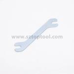 Pressed Steel Double Ended Wrench Zinc Plated Stainless Steel Spanner