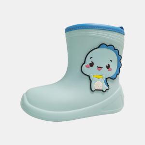 Wholesale Lightweight Non Slip Kids Ankle PVC Dinosaur Rain Boots from china suppliers