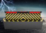 Hydraulic Control Security Road Blocker Spray Anti-Rust Paint With LED Light