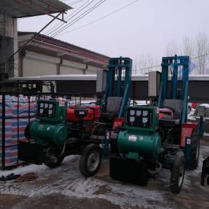 Wholesale High Quality Trailer Mounted Water Well Drilling Rig/drilling rigs AKL-120T depth 120m from china suppliers