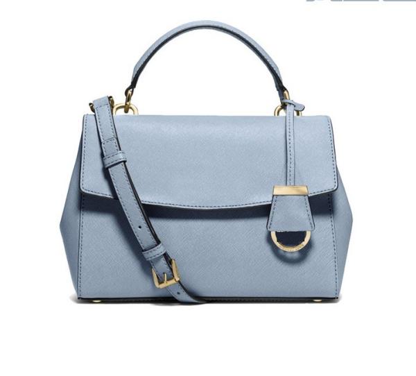 Female European and American fashion leather handbags embossed first layer of