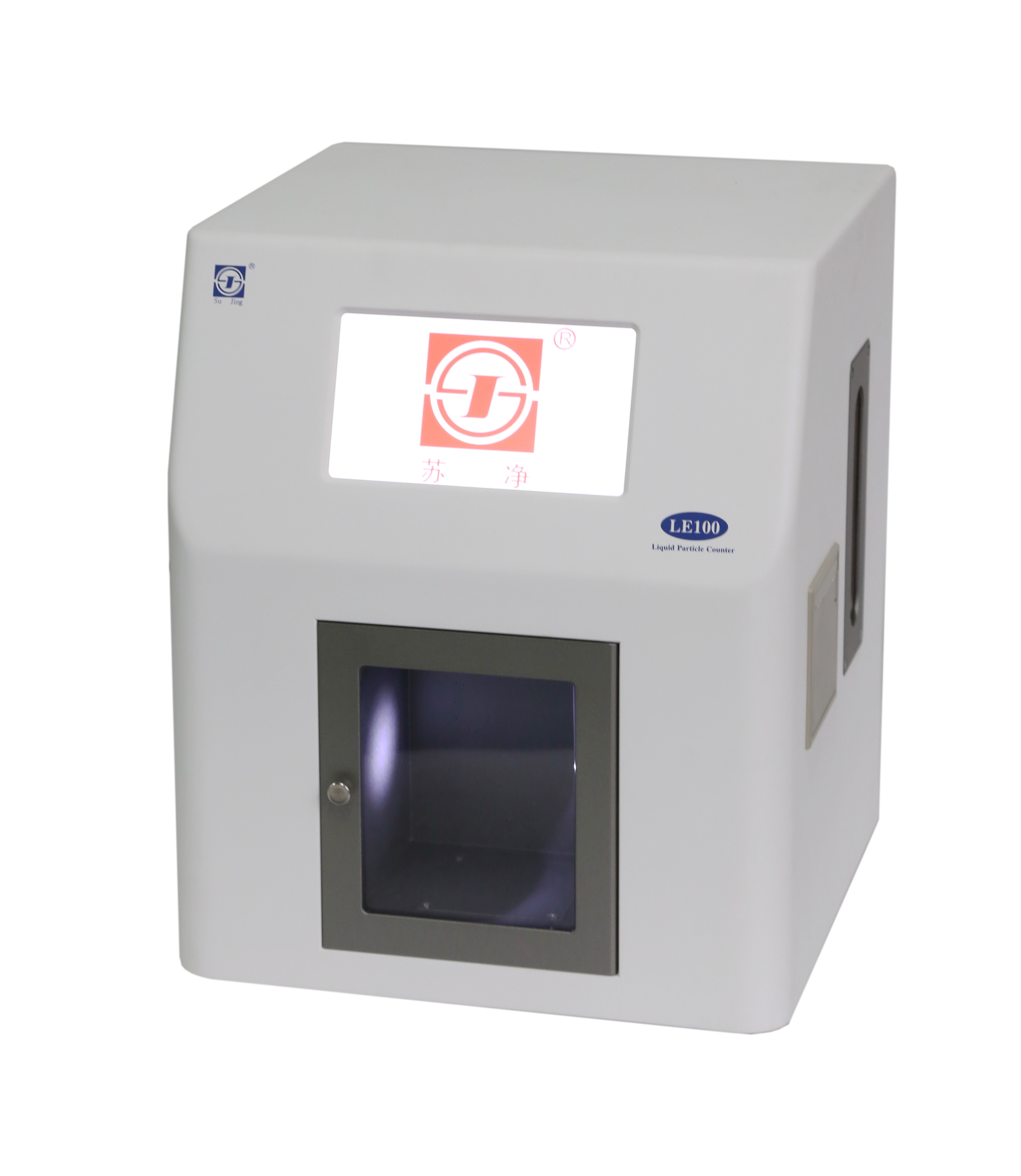 7 Inch LCD Screen 100μM Cleanroom Liquid Particle Counter In Pharma Factory