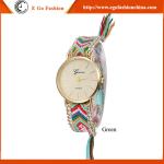 GV02 Canvas Band Fashion Jewelry Watch Woman Quartz Analog Watches Unisex Sports