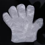 Food Preparation Disposable Poly Gloves Hair Dye PE Powder Free Decorating BBQ