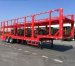 Car Carrier Trailer 6-8 Cars Capacity 2 Axles Hydraulic Car Hauler Semi Truck