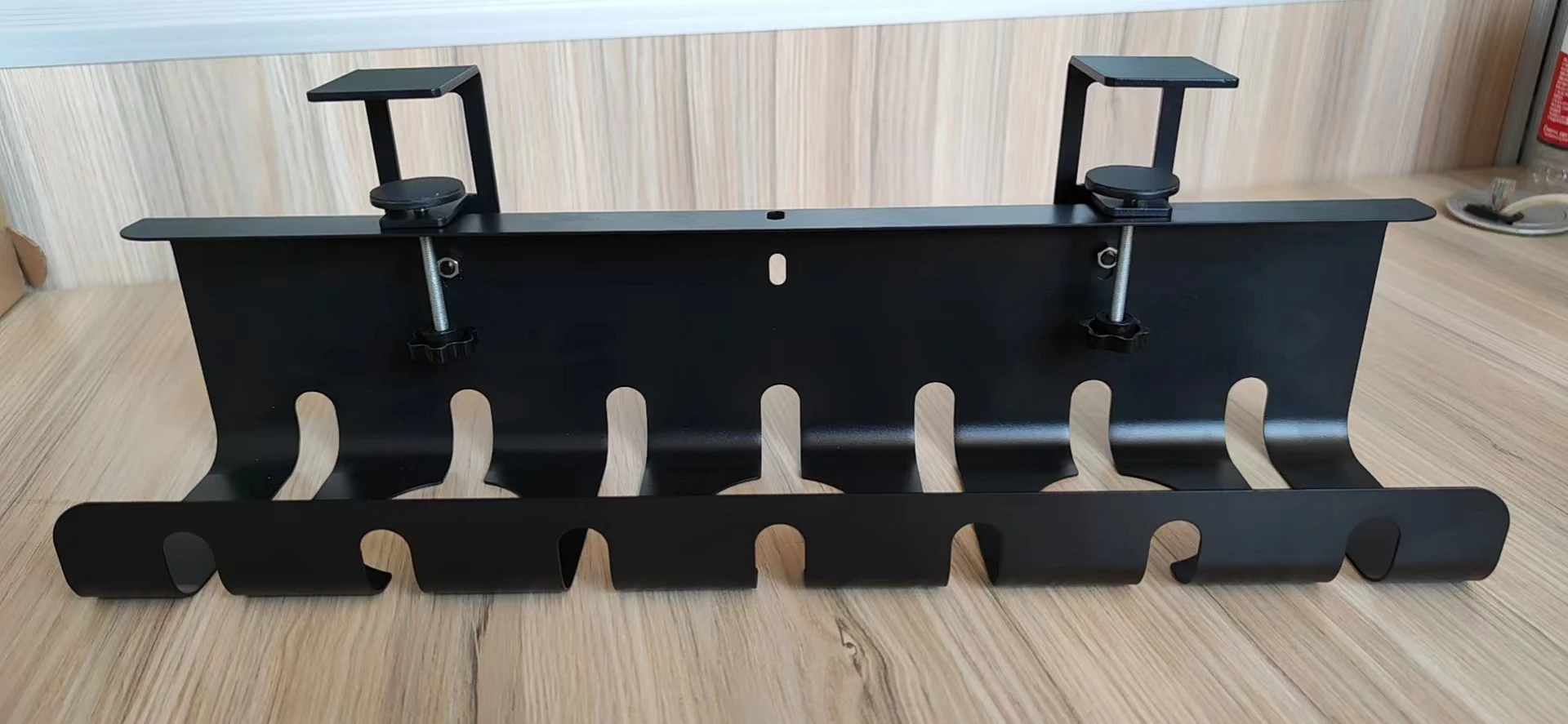 Non-folding Rack Under Desk Cable Organizer Super Sturdy Desk Cable Management Tray