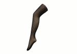 Sexy Patterned Fishnet Tights Trendy Metallic Pattern Jacquard Pantyhose