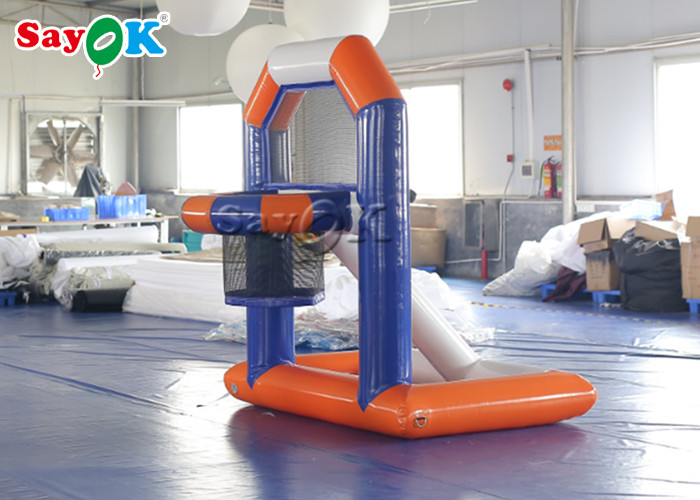 Inflatable Football Game Fire - Proof Inflatable Sports Games / Creative Kids Inflatable Basketball Water Shooting Game