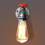 Vintage Retro Rustic Water pipe wall light for Dining room Bar Coffee Shop (WH