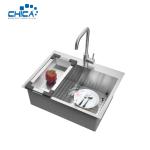 Handmade House Kitchen Sinks Single Bowl SUS304 Stainless Steel Kitchen Sinks