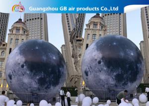 Wholesale Custom 5m Inflatable Lighting Decoration Lighted Moon Ball For Outdoor from china suppliers