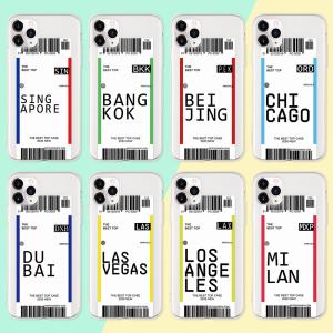 Wholesale Gel Boarding Pass Phone Cases Light Weight Camera Protection from china suppliers