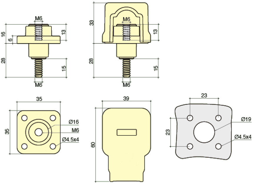 PowerSyntax High Current Lithium Battery Connector 150A Part No MB150SOB