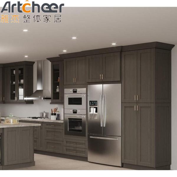 Customized Color Modern Wooden Kitchen Cabinet Set for Durable Kitchen
