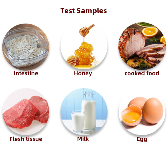 Nitrofuran AHD ELISA Food Rapid Test Kit Antibody For Milk Sensitivity 0.04ppb 96Wells/Kit
