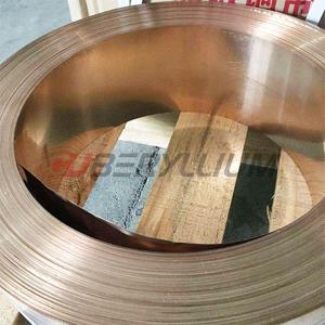 Wholesale CDA174 UNSC17410 Beryllium Copper Material Alloy Strip from china suppliers