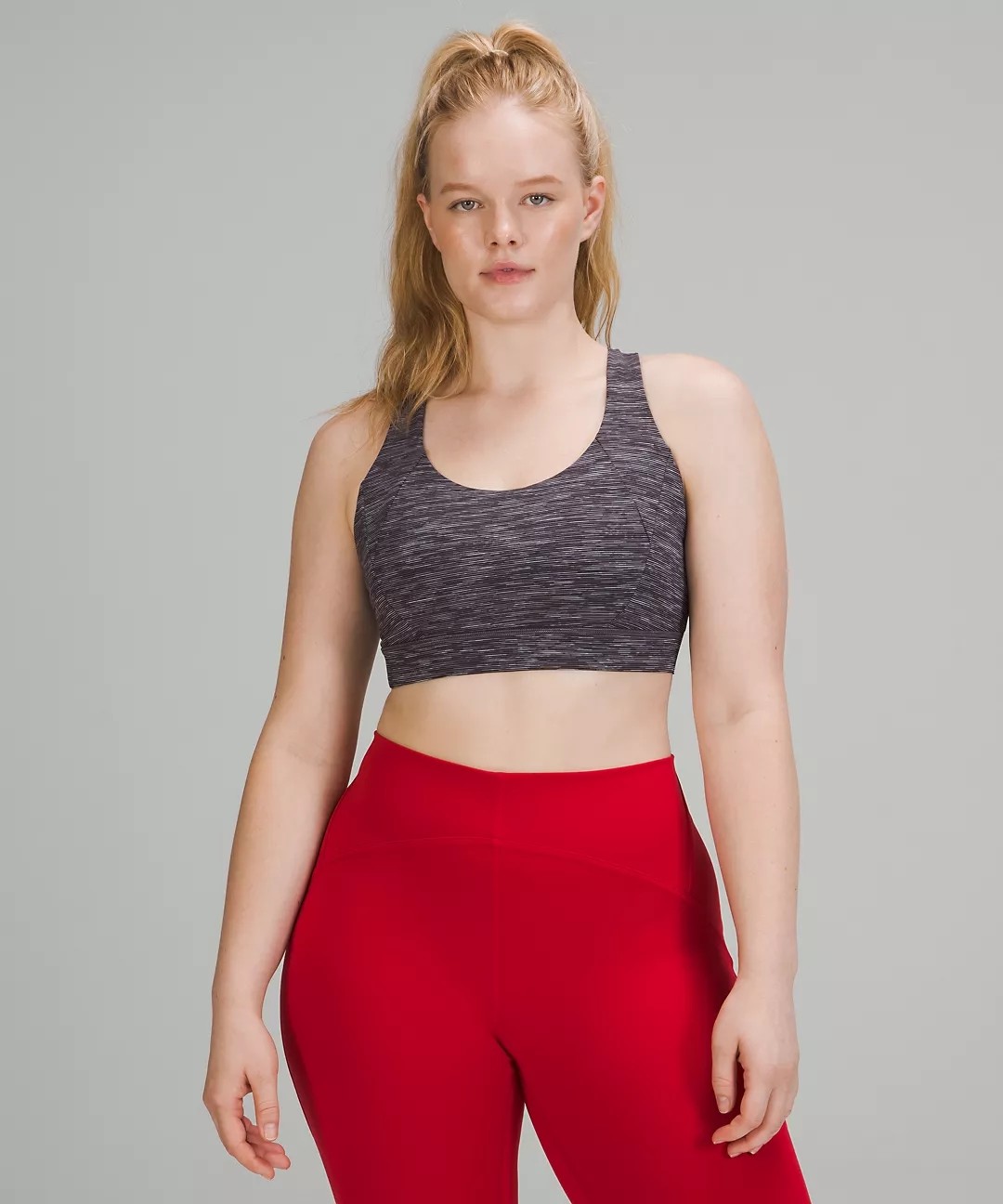 Padded Criss Cross Back Sports Bra Elasticity Material XS-5XL Size