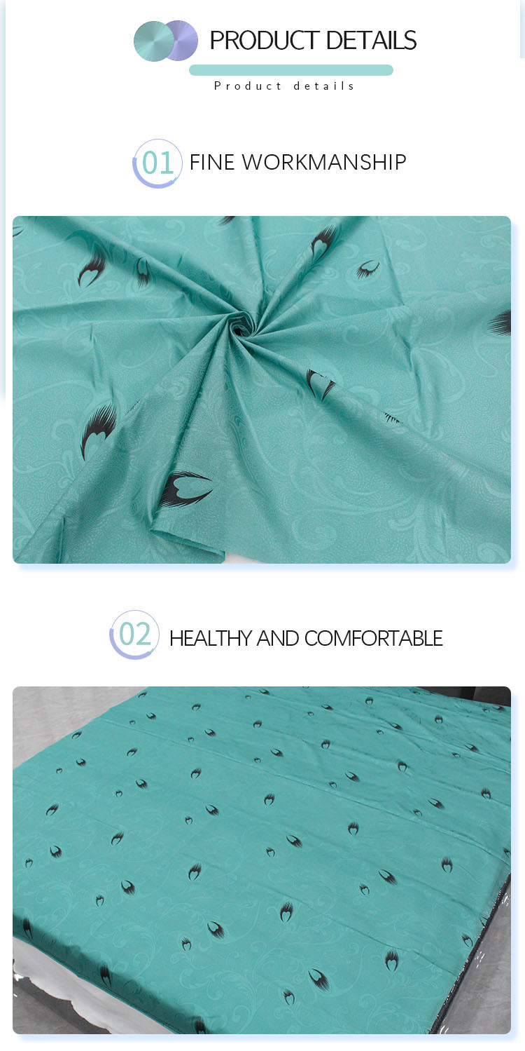 Shrink Resistant Tricot Mattress Quilted Fabric For Home Textile