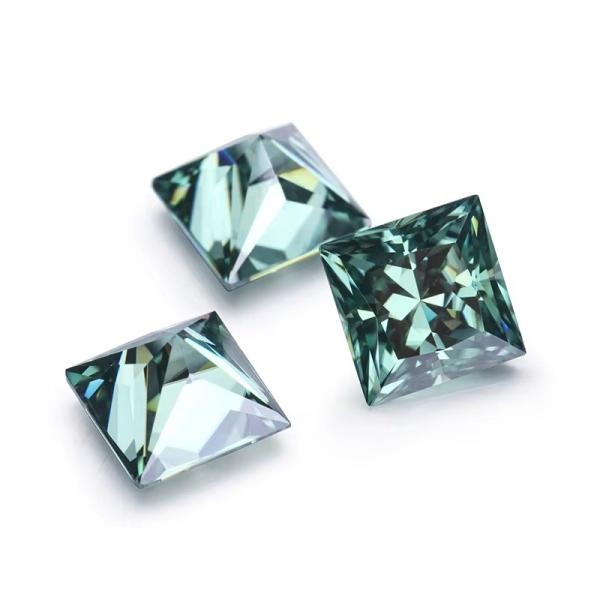Princess Cut 5.5x5.5mm 1carat Moissanite VVS Colors Square Brilliant Loose