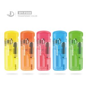 Wholesale Dongyi EUR Classic Style Flip Windproof Gas Lighter Dy-F008 Torch Made of Plastic from china suppliers