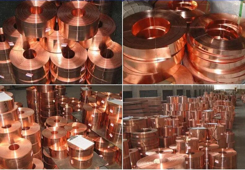 Beryllium Copper Pure Copper Strip Coil 0.05mm 0.02mm