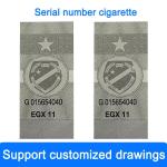Hot Stamping Cigarette Label Process Custom Cigarette Sealing Label