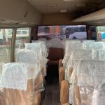 Good Condition 30 Seater Diesel Engine Toyota Coaster Bus with Euro 3 Emission