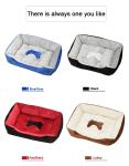 Washable Plush Calming Dog Bed Pet Anti Anxiety Dog Nest Bed XXS-XXL
