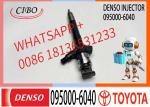 High Quality Common Rail Injector 23670-0R020 095000-6040 095000-7320 095000