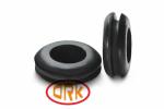 Black Good Shock Protection Food Grade Silicone Rubber Grommet for Cable