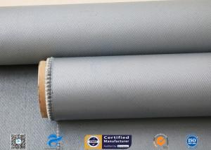 Wholesale Grey Silicone Coated Fiberglass Fabric 31OZ 0.85MM Industrial Welding Blanket from china suppliers