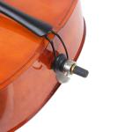 4/4 Linden Plywood Musical Instruments Cello for Beginer The bow is generally