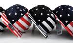 Painting USA Flag Cool Snapback Hats For Men , Structured Blank Logo Boys