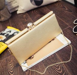 Wholesale 2016 new Korean female diamond chain clutch evening bag shoulder from china suppliers