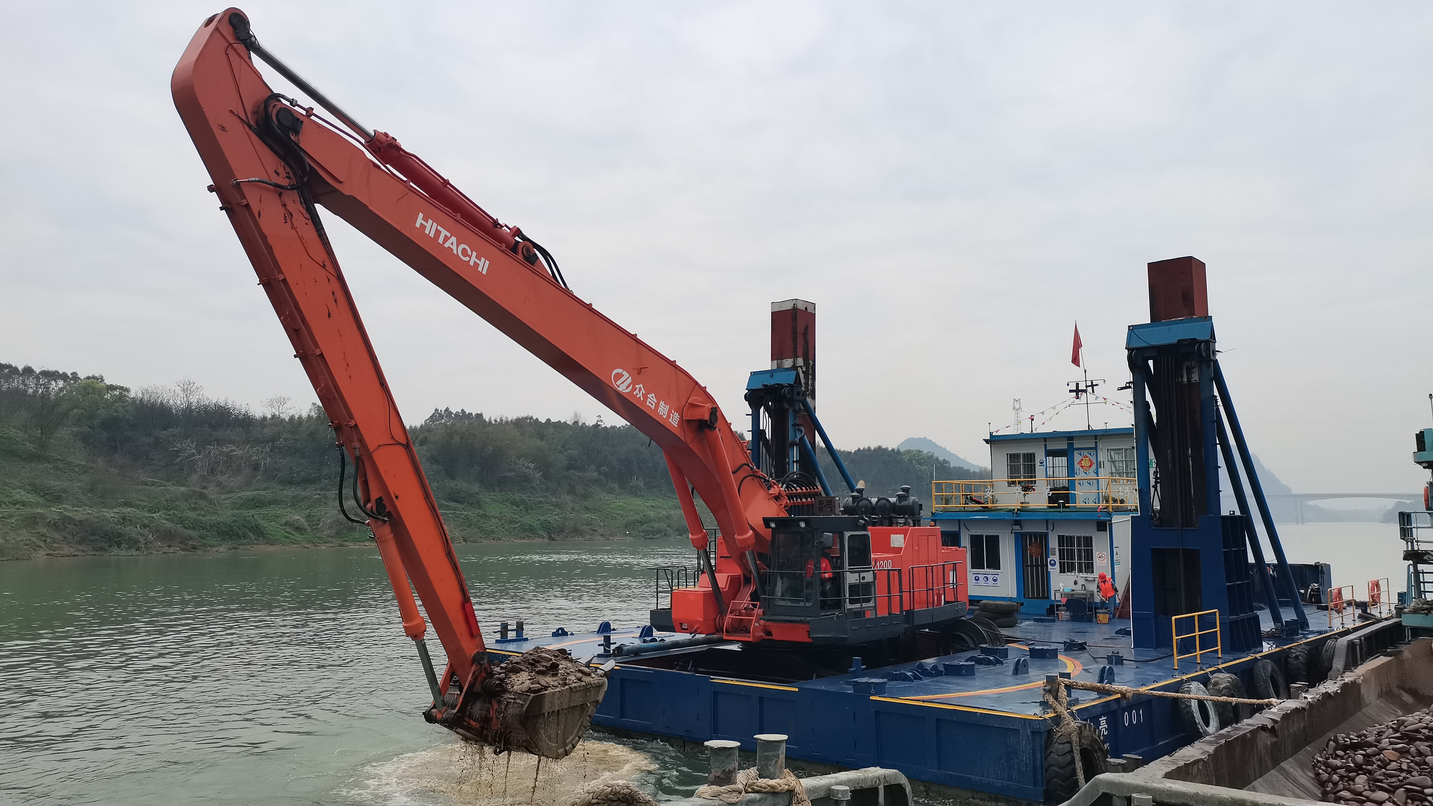 Practical Excavator Long Reach Boom Arm Assembly for ZX240 ZX230 ZX210 ZX470 ZX450 ZX200