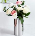 Luxury Home Decor Stainless Gold Large Flower Pots & Planters Metal Tall Flower