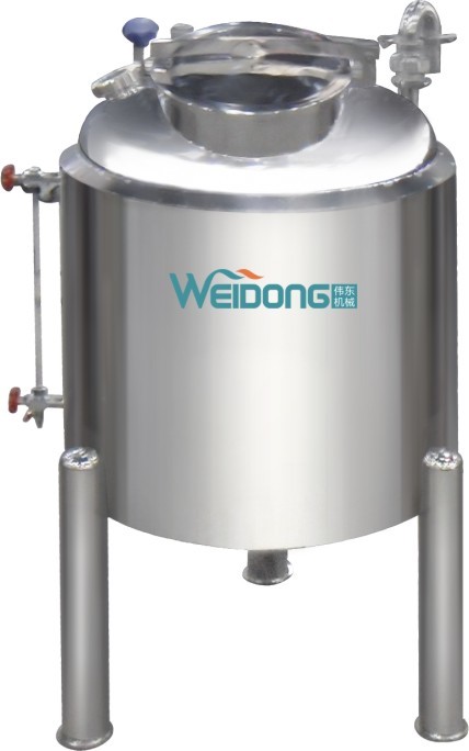 2MM Pot Thickness Auxiliary Equipment 1000L Open Tank Easy Operation