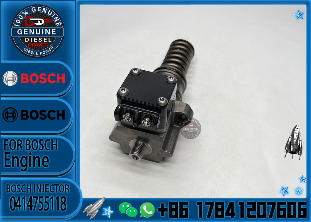 Engine Fuel Injector Nozzle Assy 0414755118 0414755018 10116257 Unit Pump For VOLVO